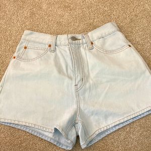 Levi’s High Waisted Shorts